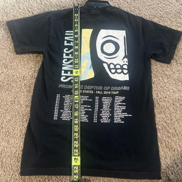 Senses Fail From The Depths of Dream 2019 Tour T-Shirt - Picture 5 of 5